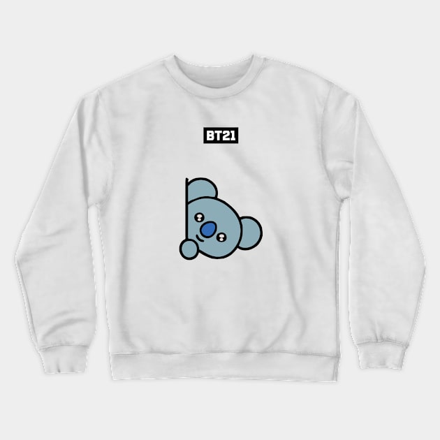 bt21 bts exclusive design 90 Crewneck Sweatshirt by Typography Dose